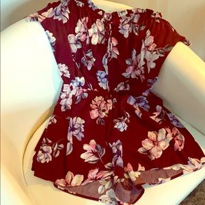 Floral romper